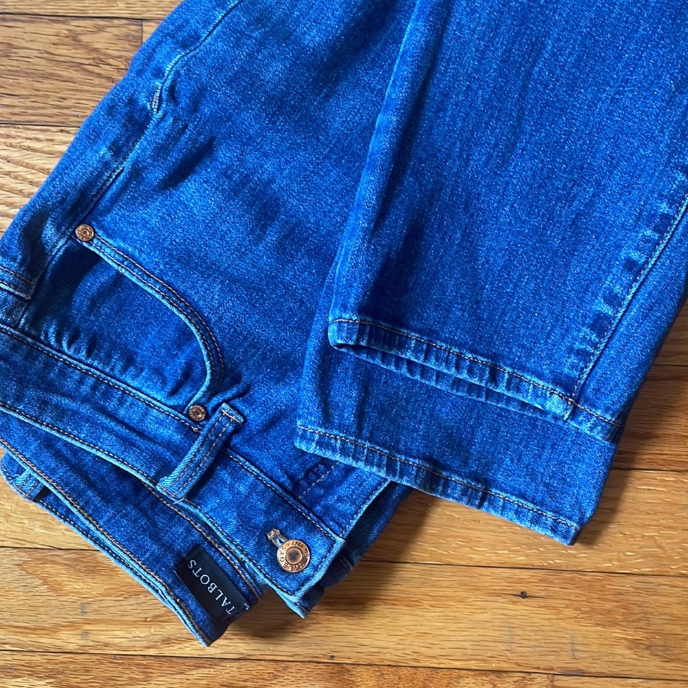 Straight Leg Jean by Talbots.